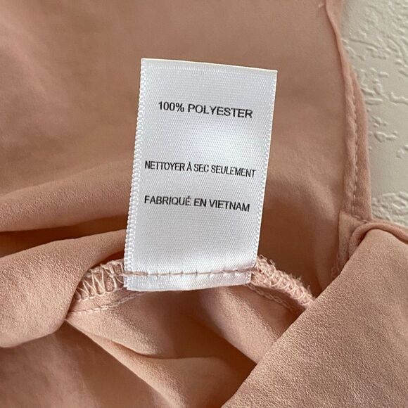 ASTR the Label Blush Draped Sleeveless High-Low Tank Top Women’s Medium Sheer La - Picture 7 of 9